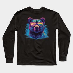 Neon bear Long Sleeve T-Shirt